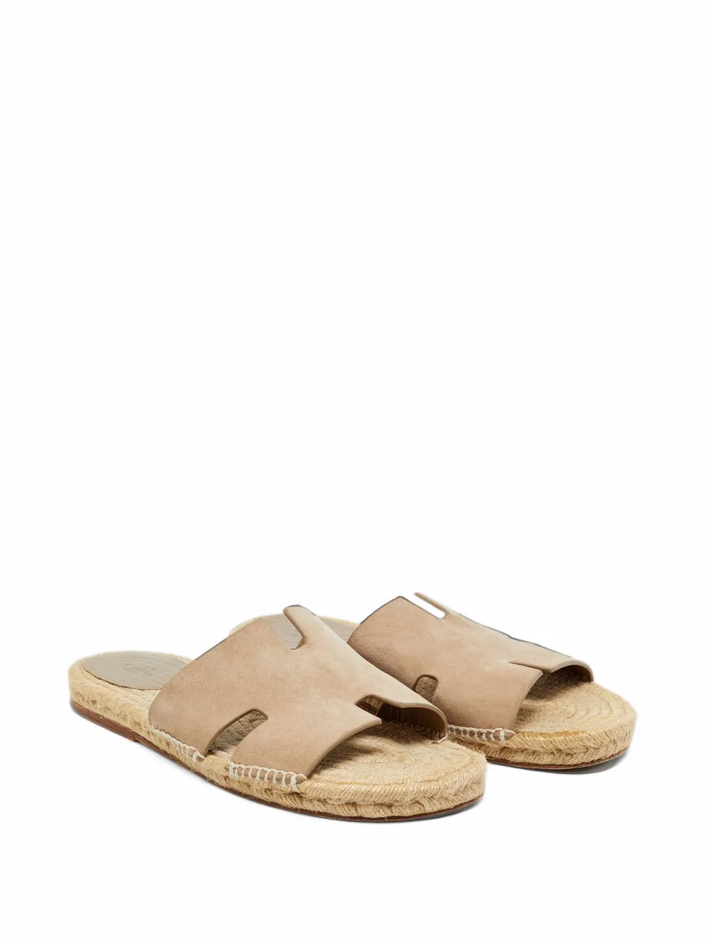 Hermès Pre-Owned Antigua H-cut sandals - Nude