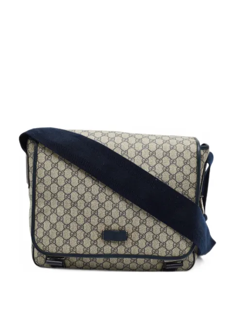 Gucci Pre-Owned GG Supreme flap diaper bag