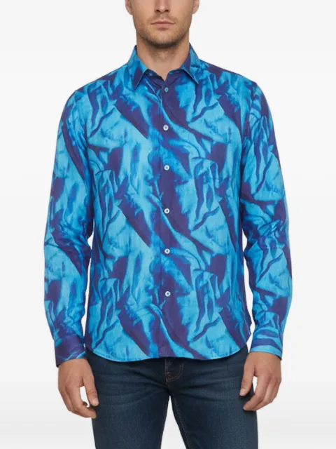 Vilebrequin Caroubis abstract-print  shirt