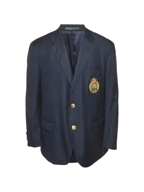 Polo Ralph Lauren Vintage embroidered crest blazer