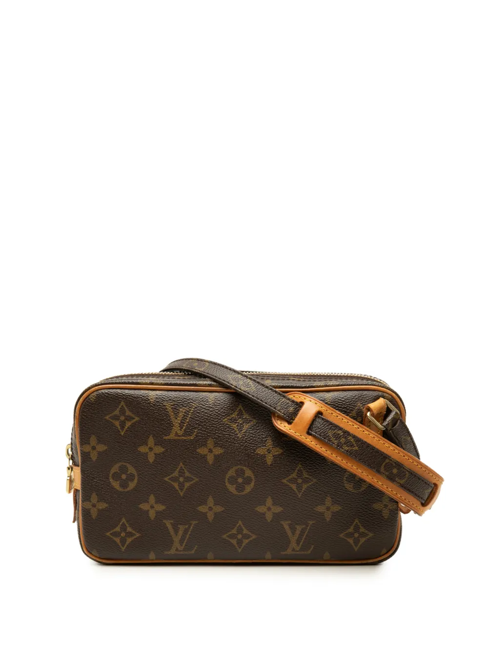 Louis Vuitton Pre-Owned 2003 Monogram Pochette Marly Bandouliere crossbody bag - Marron