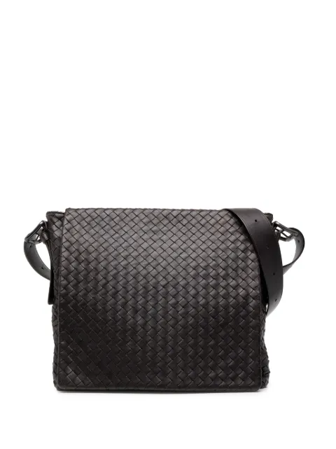 Bottega Veneta Pre-Owned 2012-2026 Nappa Intrecciato Messenger Bag crossbody bag