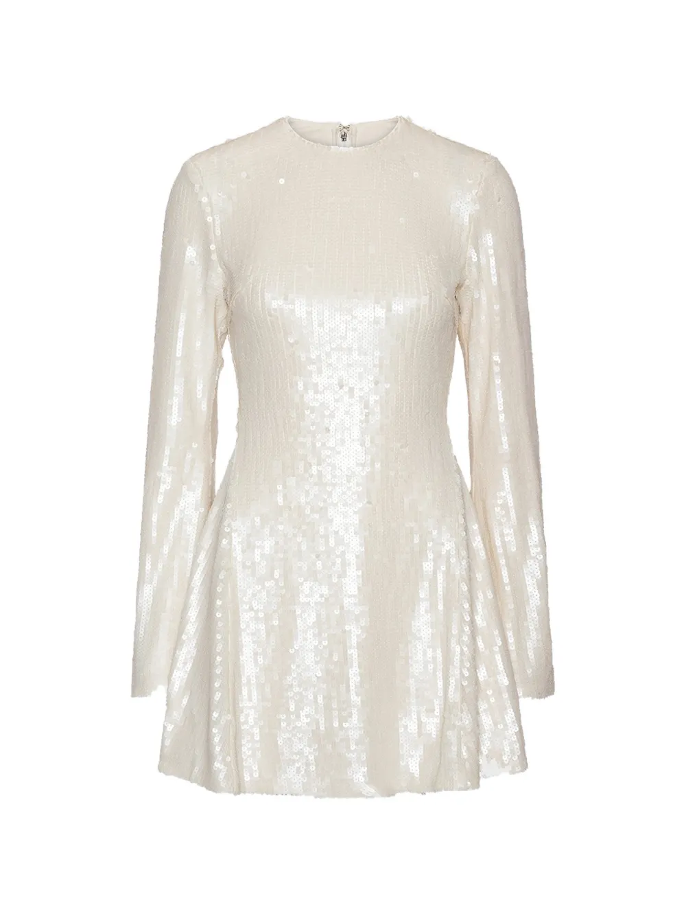 ROTATE BIRGER CHRISTENSEN sequin-embellished flared mini dress - Bianco