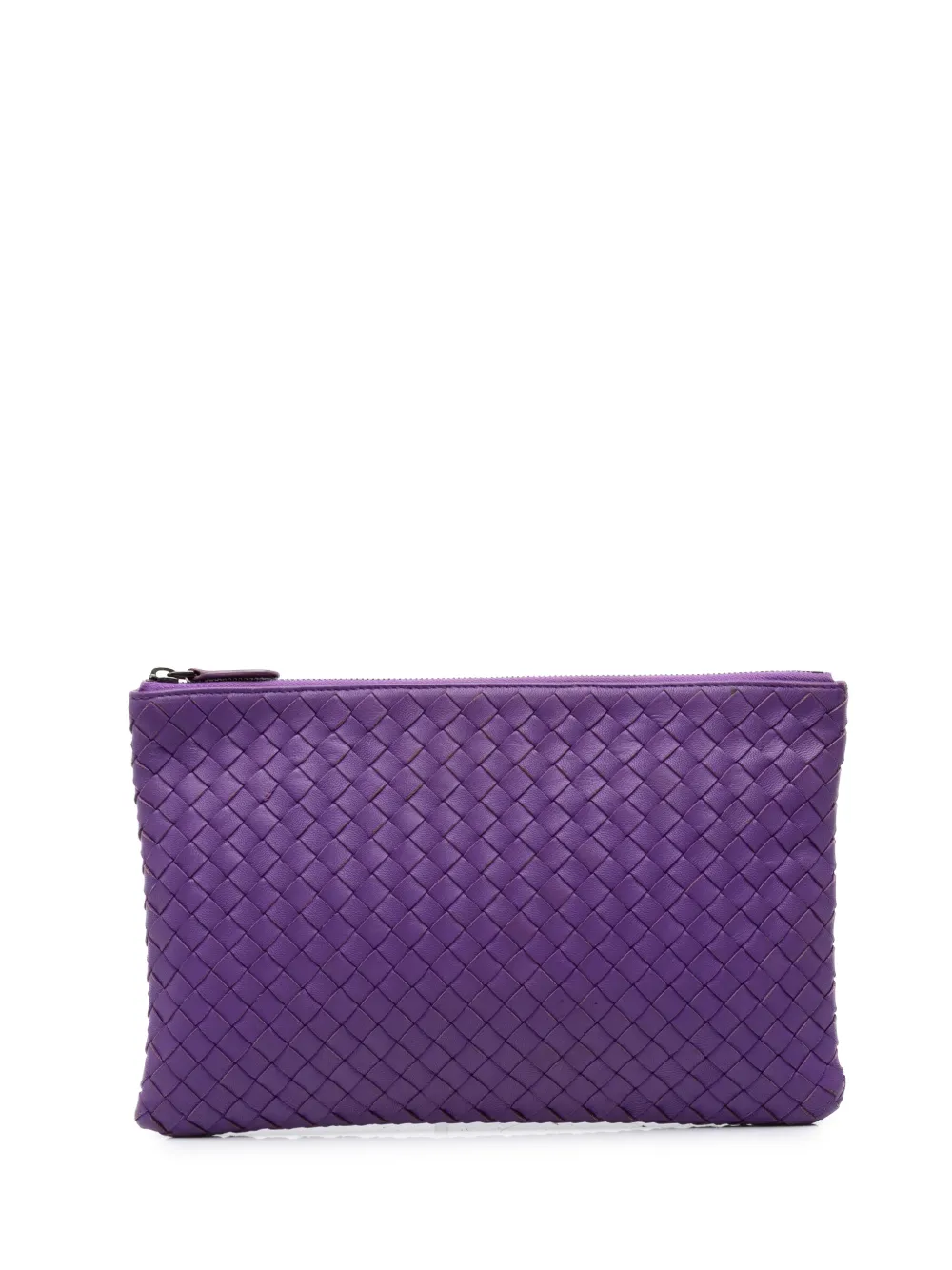 Bottega Veneta Pre-Owned 2012-2026 Nappa Intrecciato clutch bag - Violett