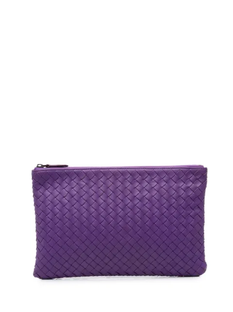 Bottega Veneta Pre-Owned 2012-2026 Intrecciato Clutch aus Nappaleder
