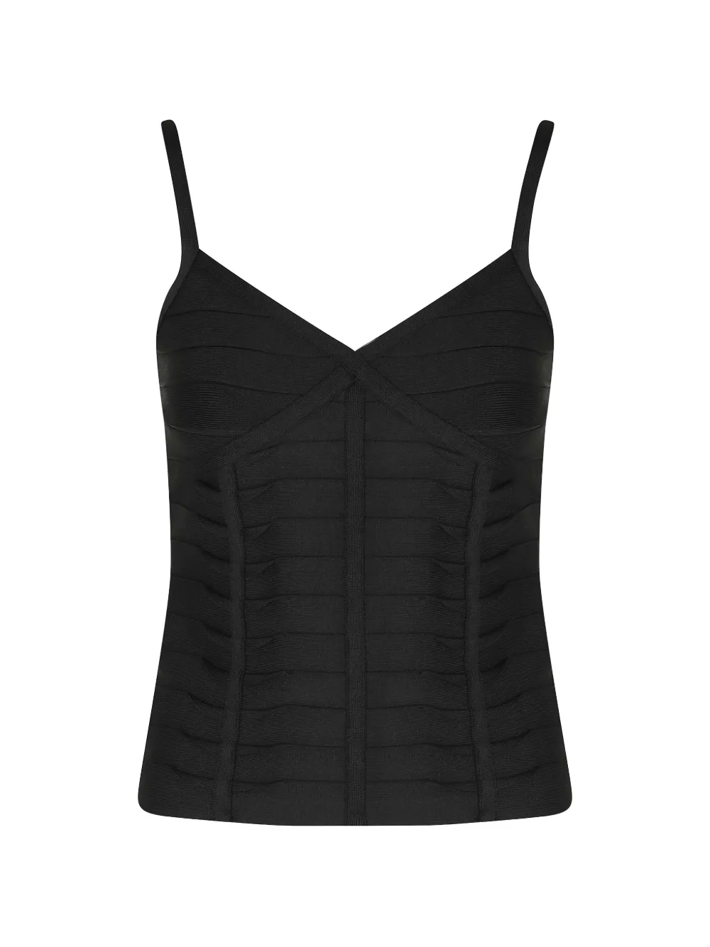 Hervé Léger bandage-style camisole top - Nero