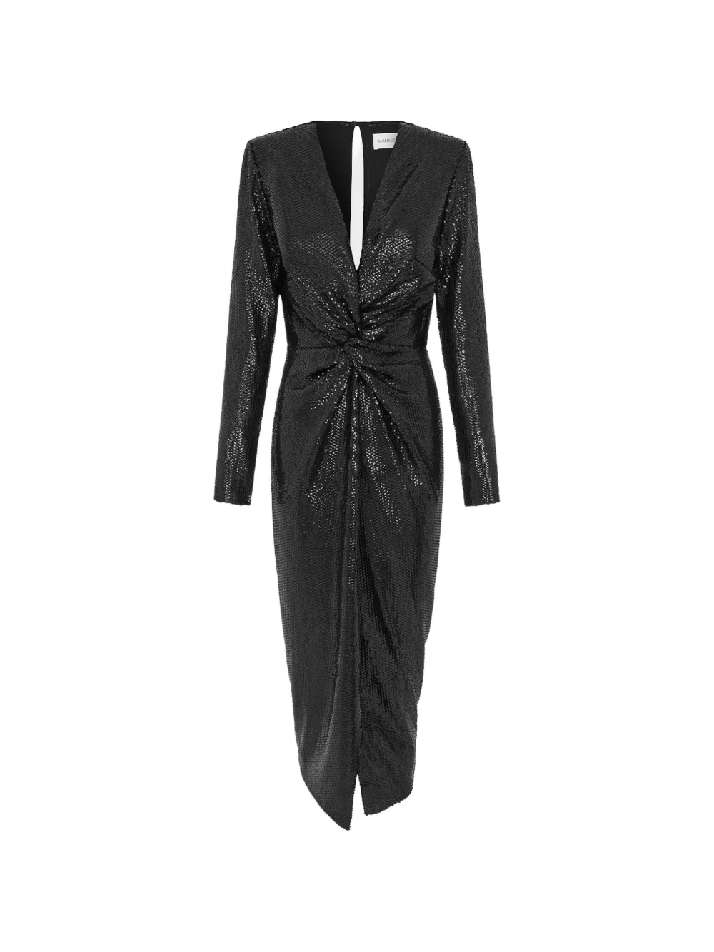 16Arlington Vesta sequin-embellishedmidi dress - Schwarz