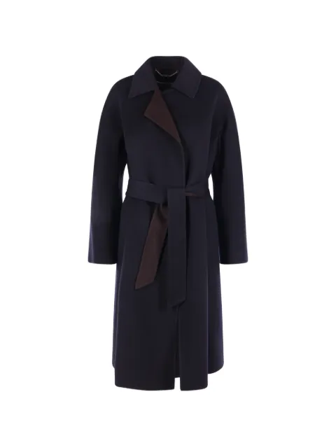 Kiton belted cashmere coat
