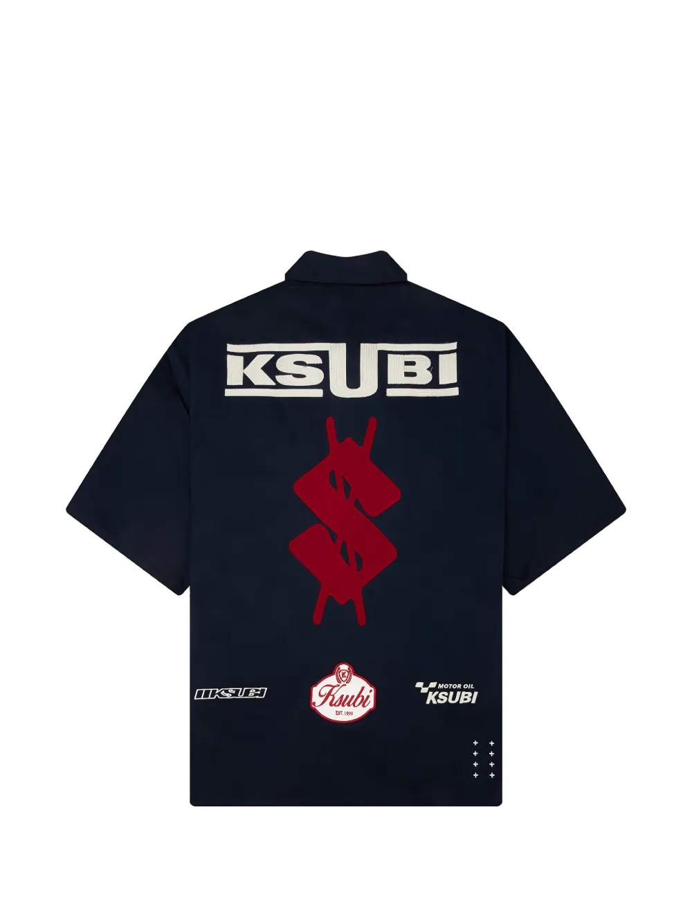 Ksubi Zoom Boiler shirt Blauw