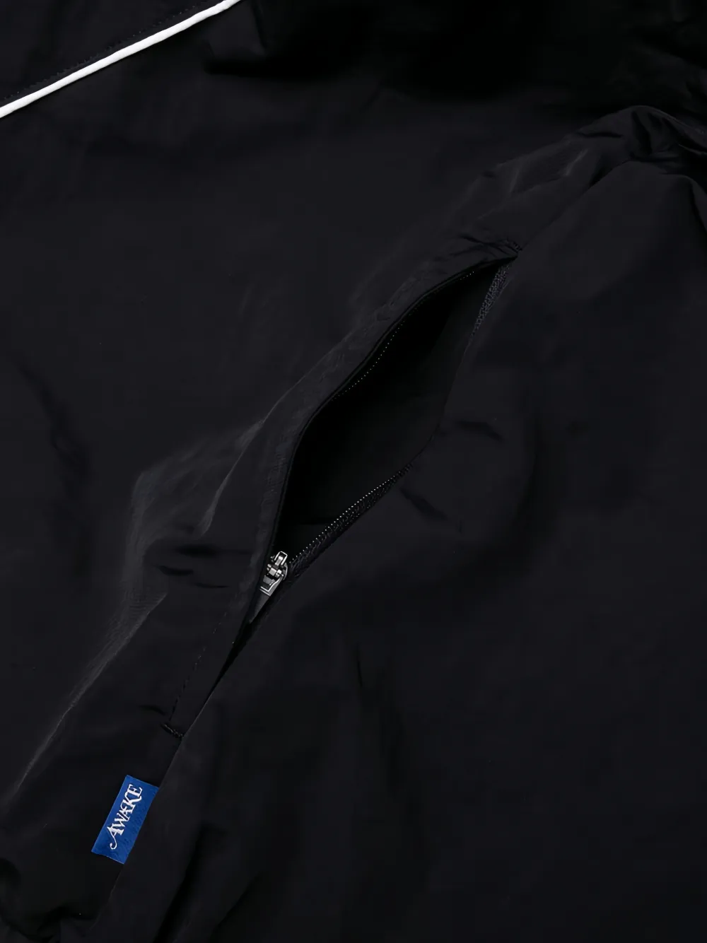 Awake NY Les Performance piping jacket Zwart