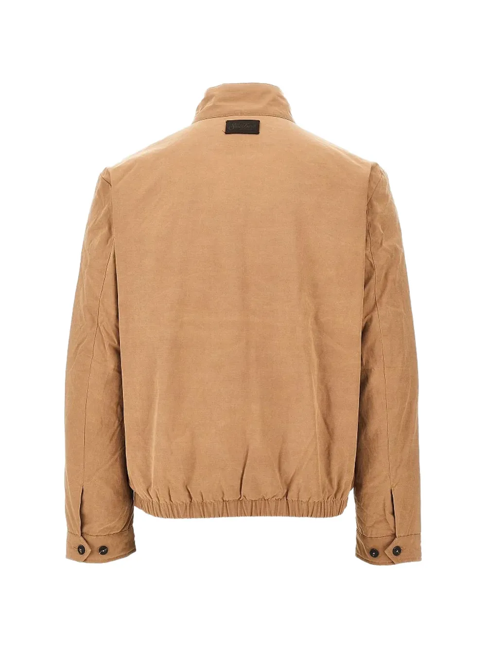 MC2 Saint Barth high-neck zip-up jacket Beige