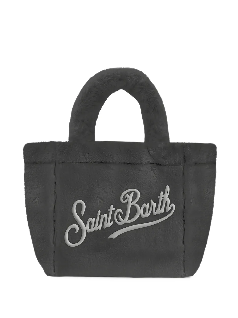 MC2 Saint Barth Saint Barth faux-fur tote bag Grijs