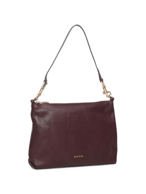 BIASIA grained-leather shoulder bag