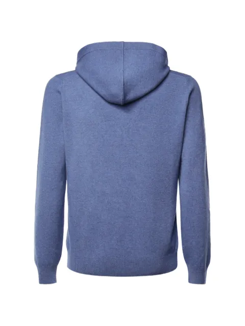 Galiano fine-knit hoodie