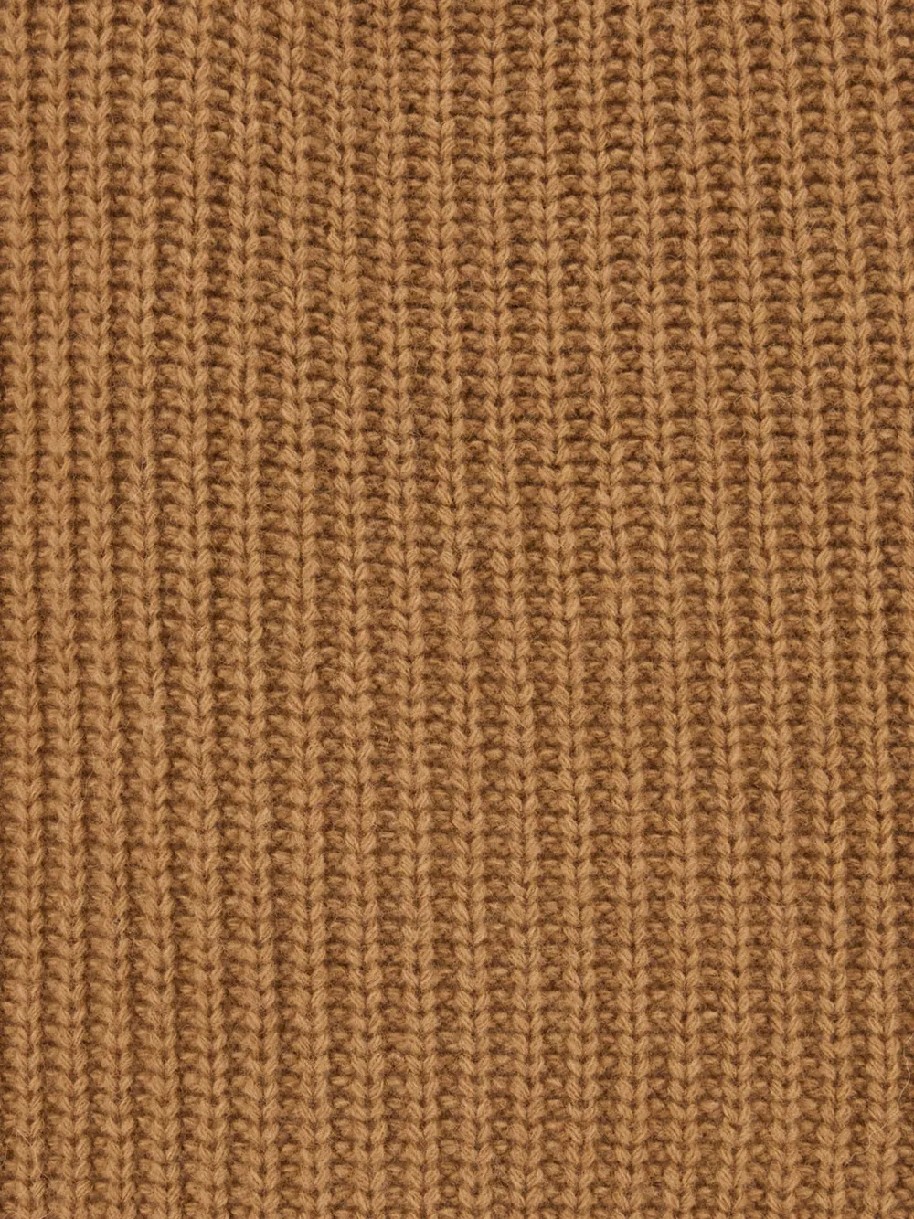 Pence ribbed-knit half-zip sweater Bruin