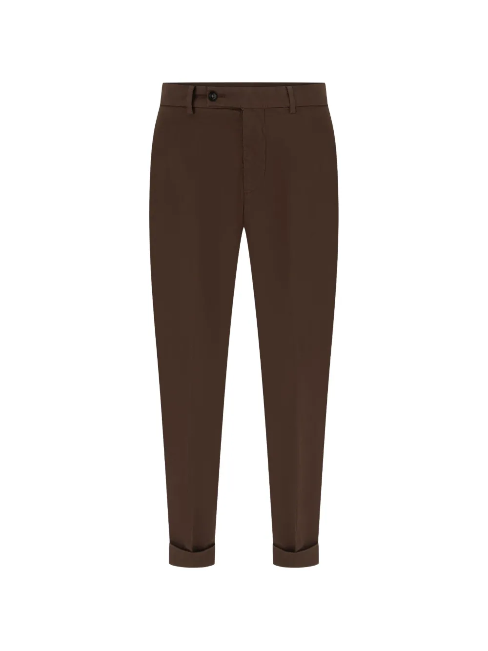 Numero00 turn-up cuff trousers - Marron Numero00 turn-up cuff trousers - Marron