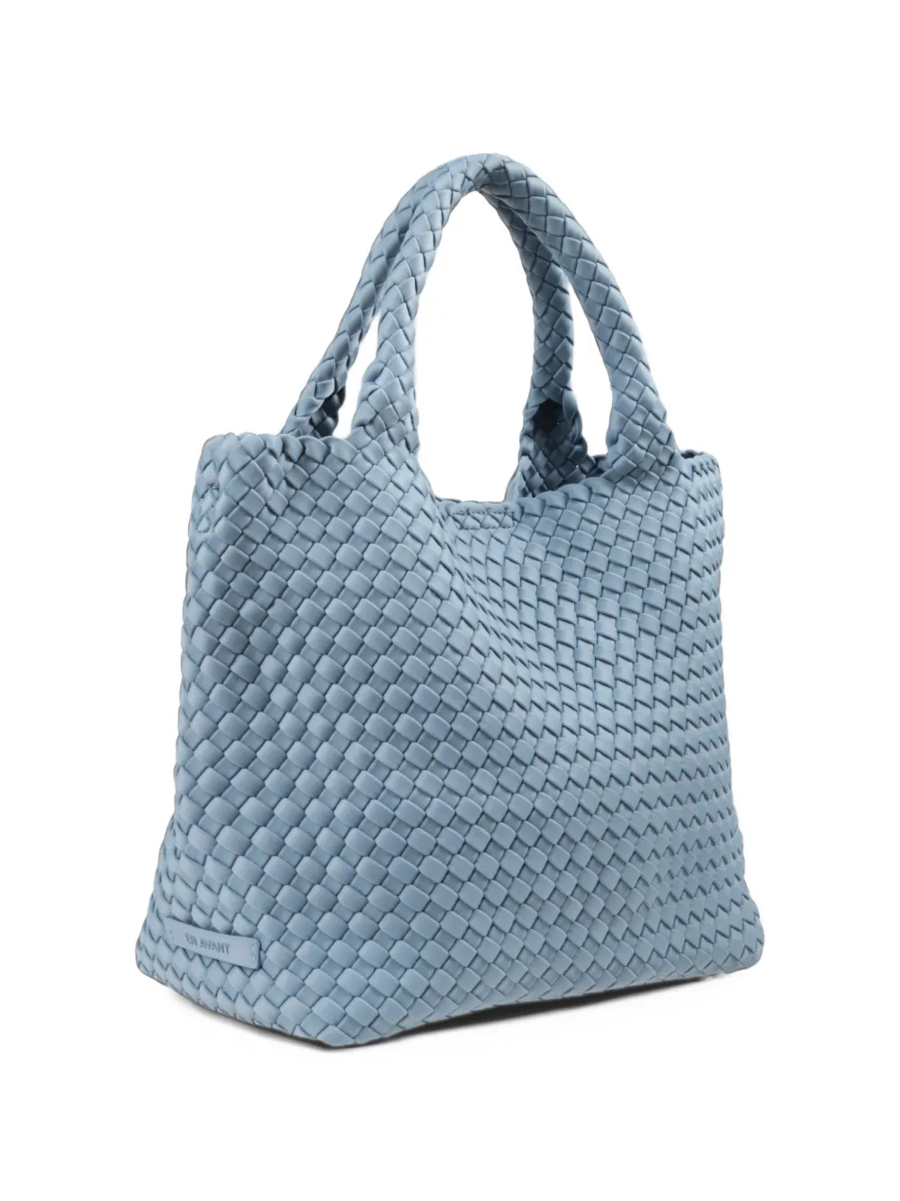 EN AVANT Roma woven tote bag Blauw
