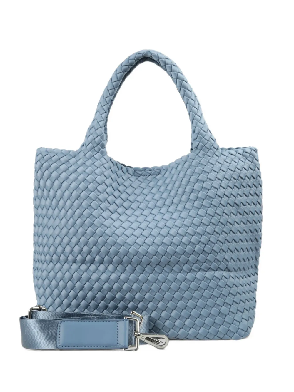 EN AVANT Roma woven tote bag - Blau