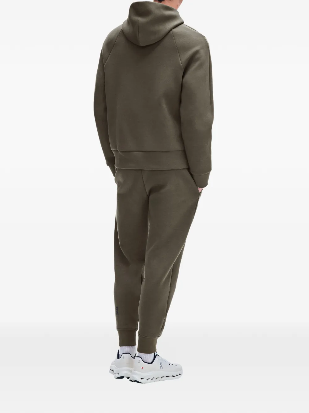 On Focus Tech hoodie Groen