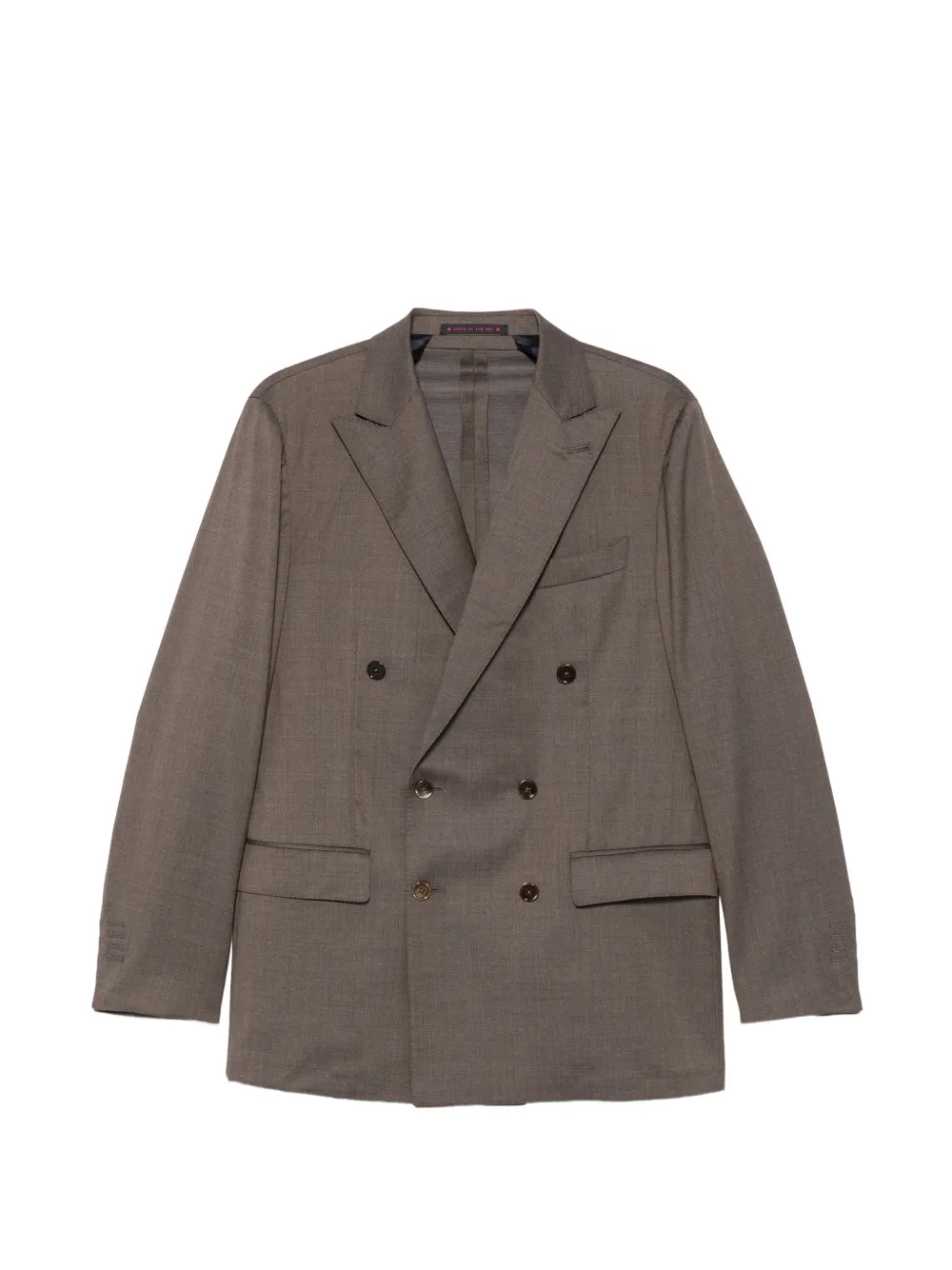 Bagnoli Sartoria Napoli Treviso double-breasted suit - Marron Bagnoli Sartoria Napoli Treviso double-breasted suit - Marron