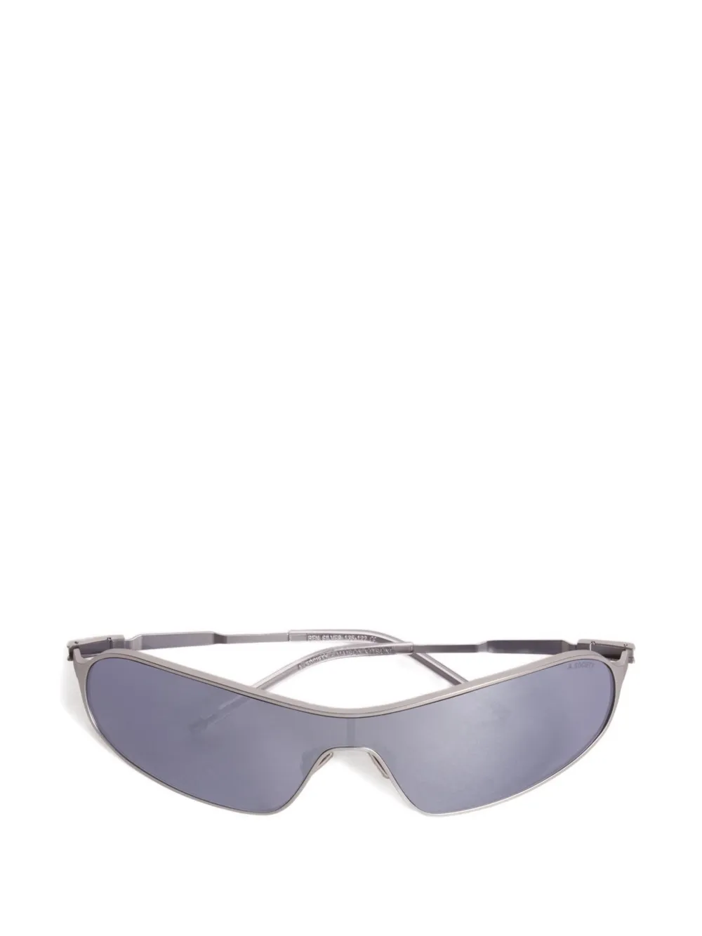 Maison Kitsuné X A. Society Ren geometric-frame sunglasses Zilver