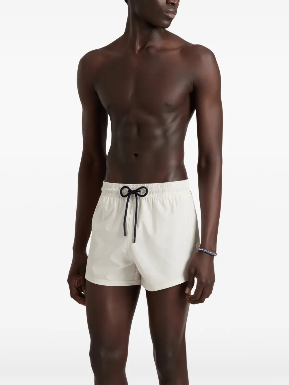 Vilebrequin drawstring elasticated swim shorts Wit