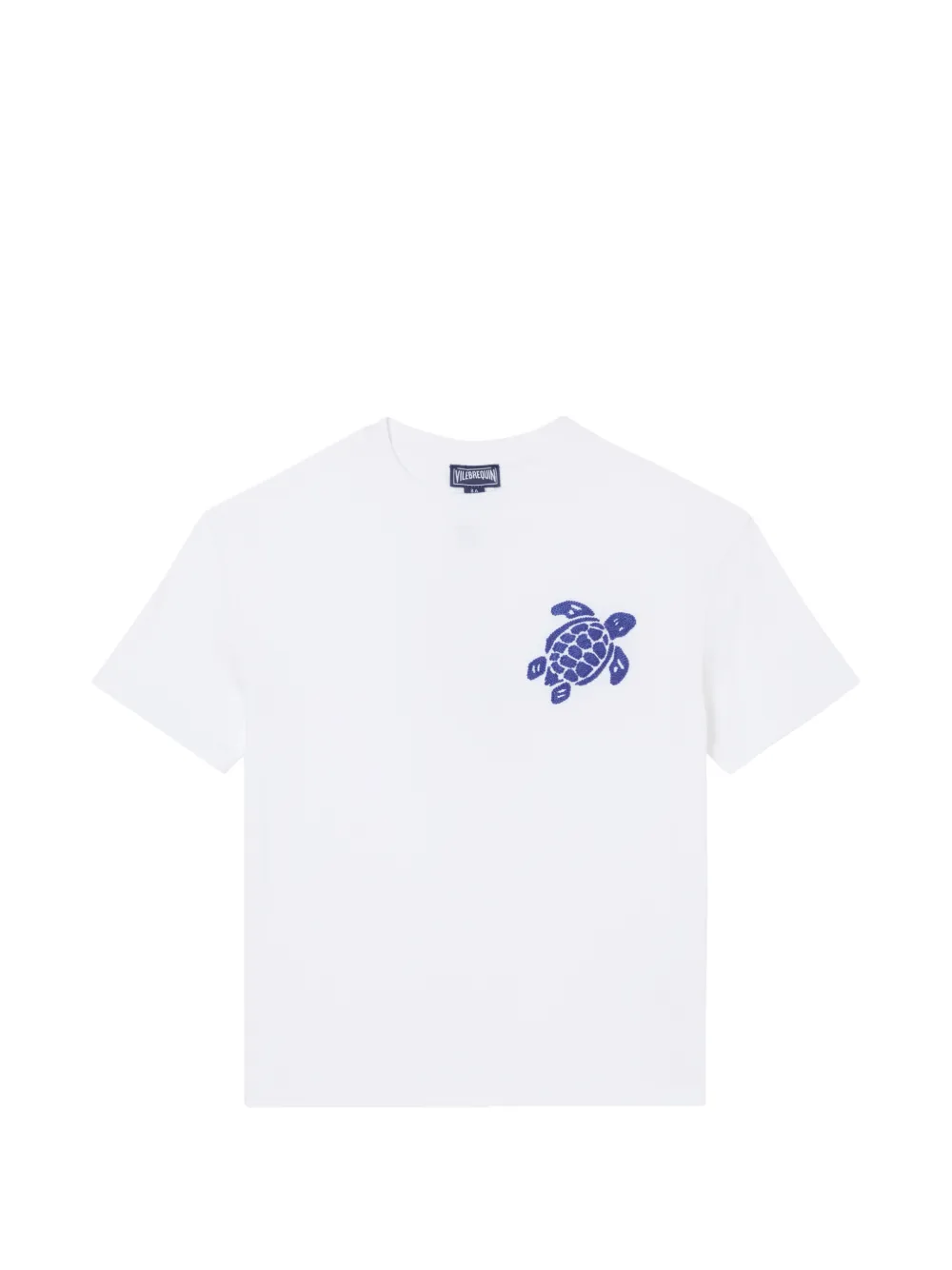 Vilebrequin embroidered-turtle T-shirt Wit