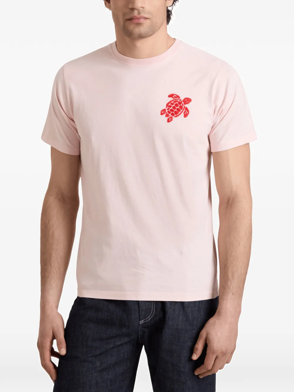 Vilebrequin Partisol cotton T-shirt Roze