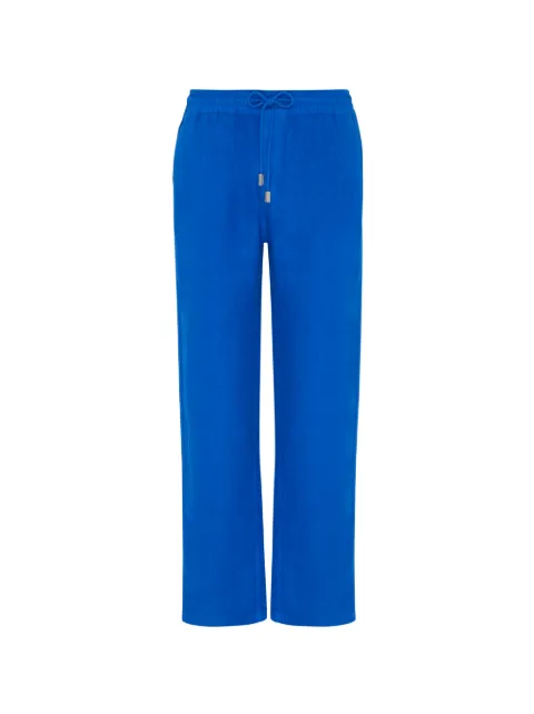 Vilebrequin Pacha drawstring-waist linen trousers