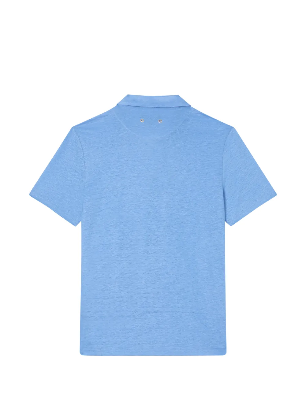 Vilebrequin Pyramid linen polo shirt Blauw