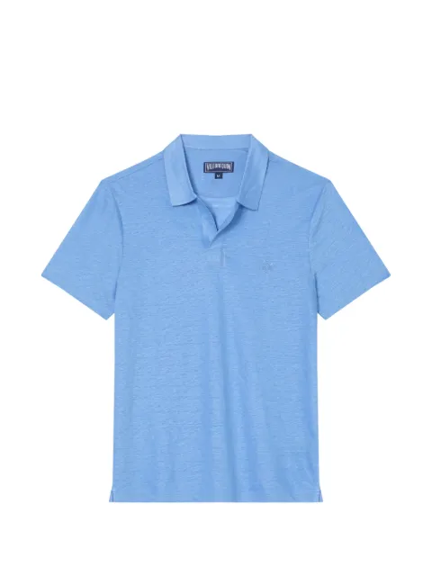 Vilebrequin Pyramid linen polo shirt