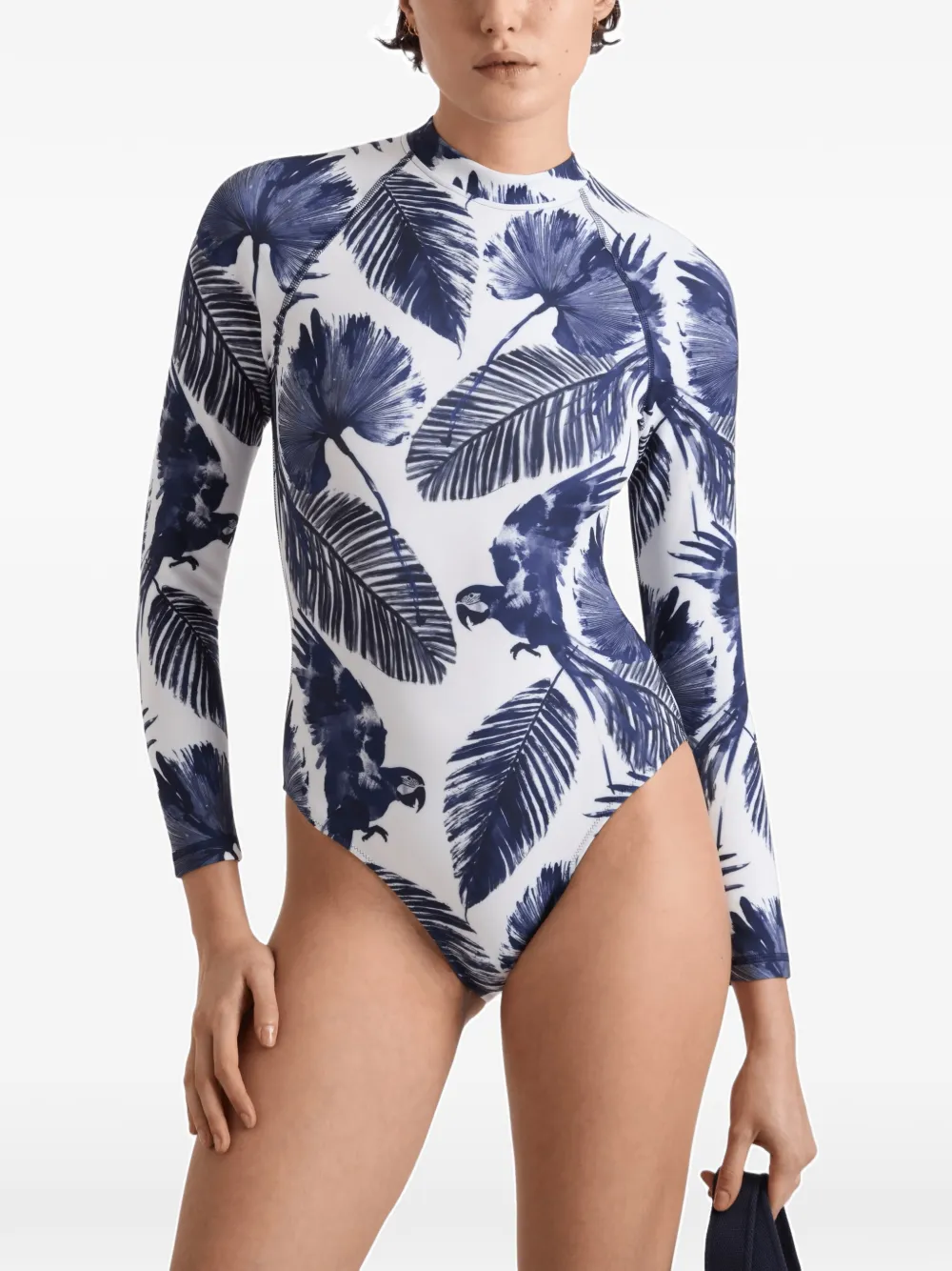 Vilebrequin Lexane Papagaio long-sleeve rashguard Wit