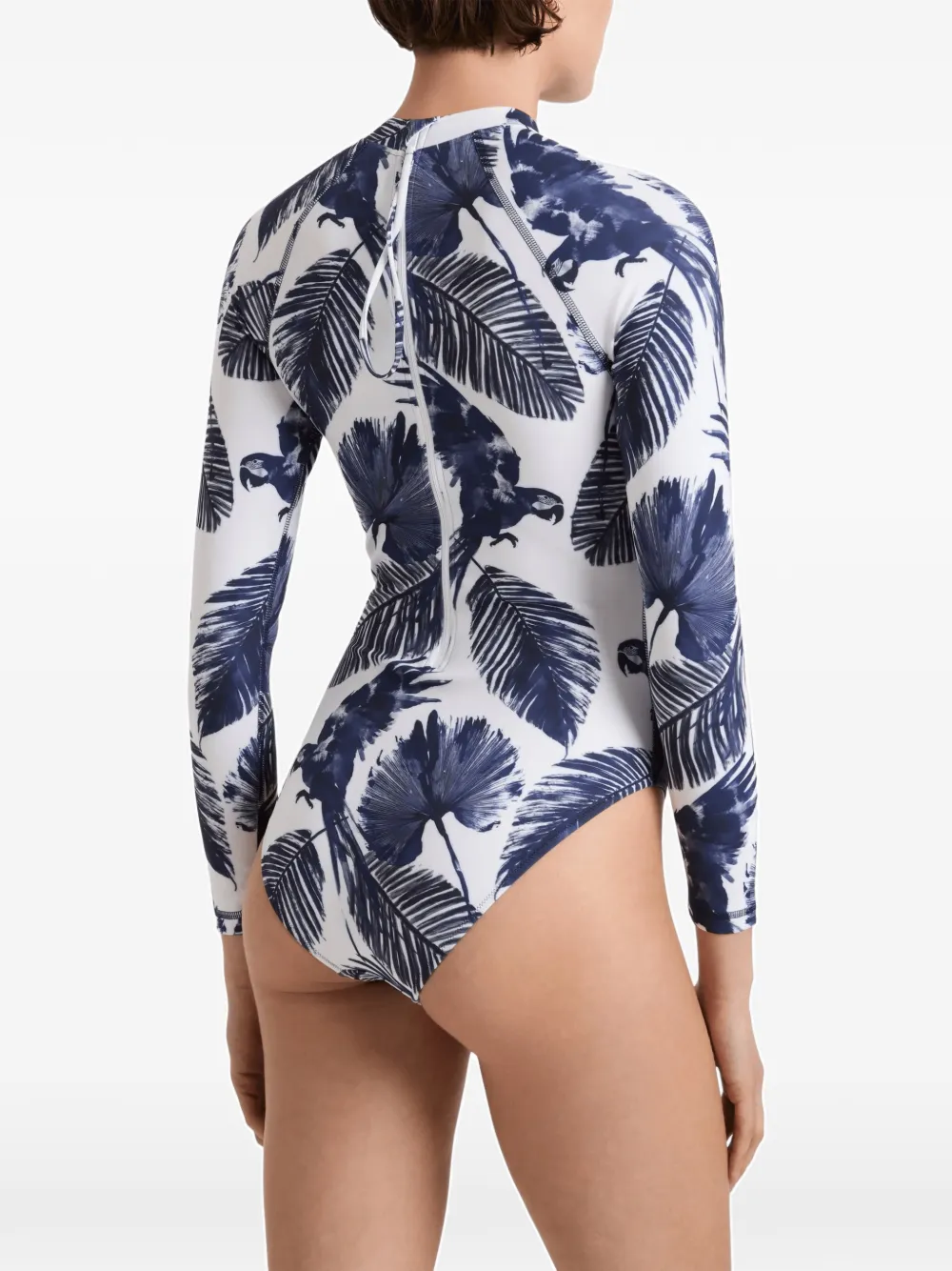 Vilebrequin Lexane Papagaio long-sleeve rashguard Wit