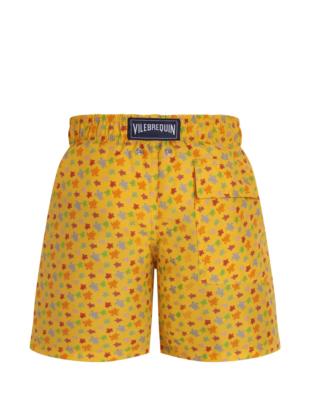 Vilebrequin Micro Ronde des Tortues swim shorts Geel