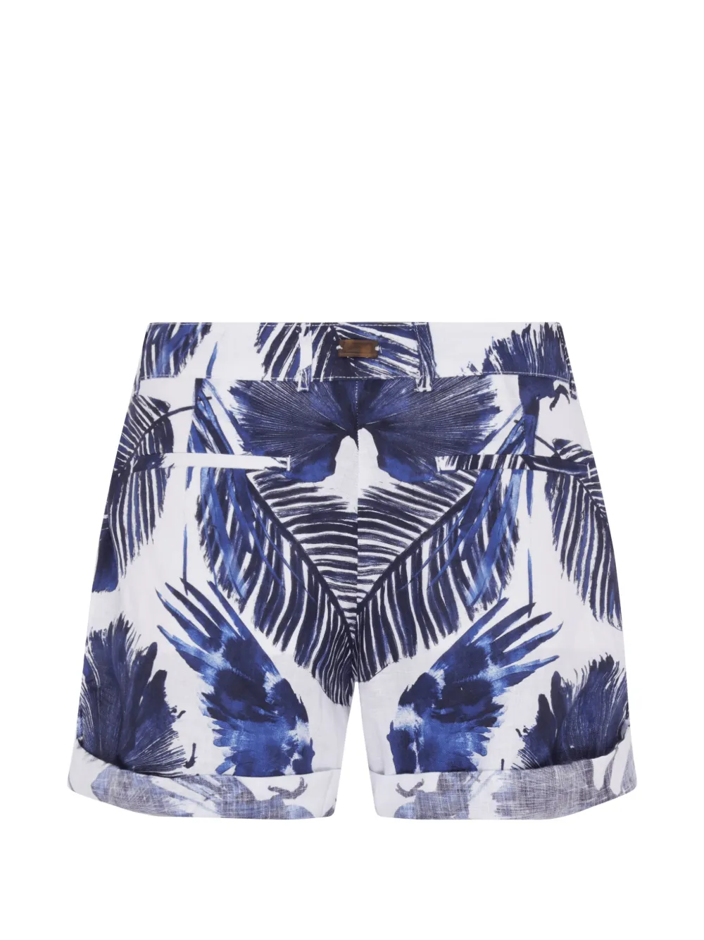 Vilebrequin Papagaio palm-leaf shorts Wit