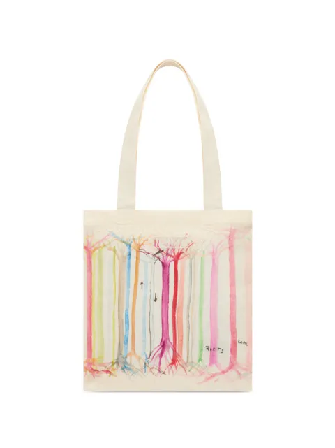 Vilebrequin Fabrice Hyber tree-print tote bag