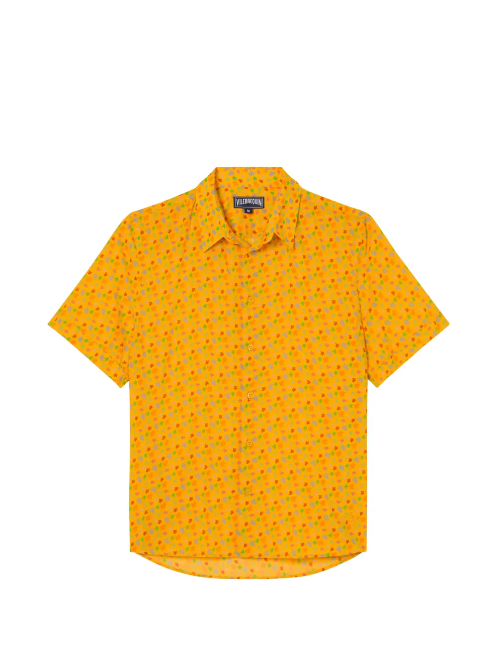 Vilebrequin Courbis Micro Ronde des Tortues short-sleeve shirt Geel