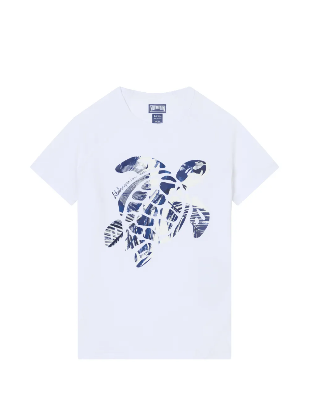 Vilebrequin Kids Papagaio Turtle T-shirt Wit