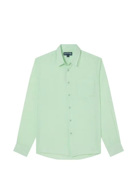 Vilebrequin button-down linen shirt