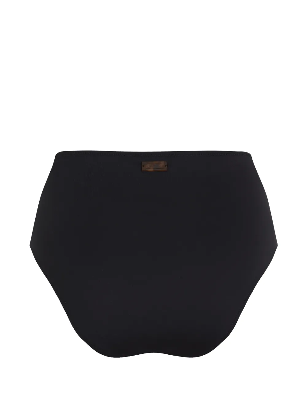 Vilebrequin Frosty Solid high-waisted bikini bottoms Zwart