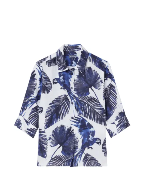Vilebrequin Laurane Papagaio linen shirt