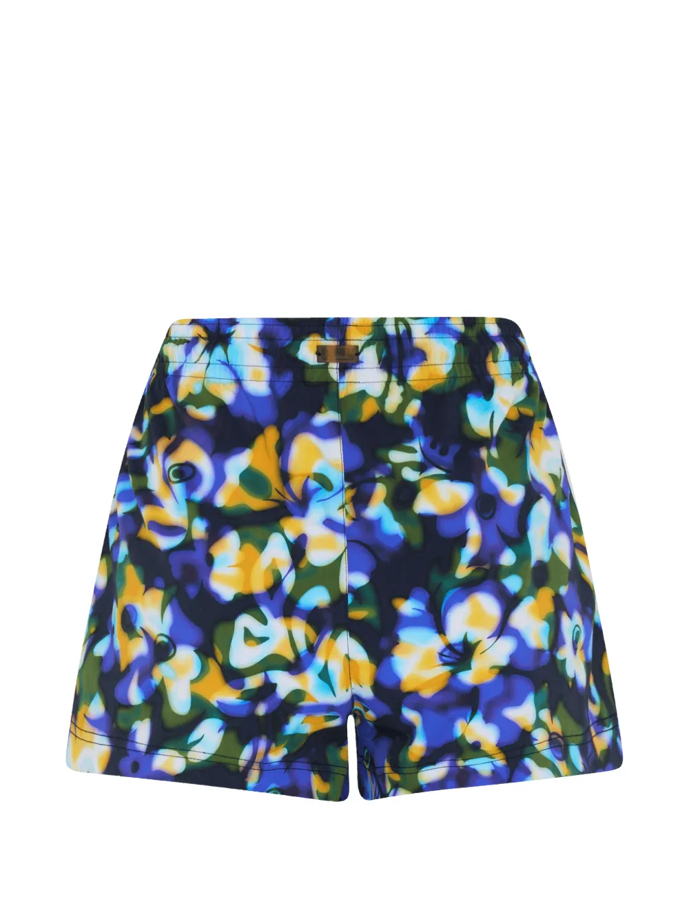 Vilebrequin Frangipanier Trouble floral-print swim shorts Blauw