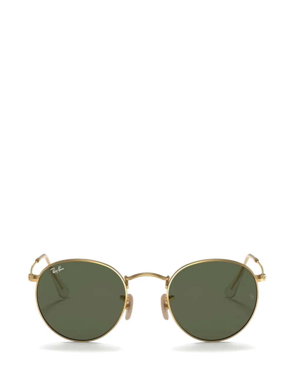 Ray-Ban round flat lens Goud