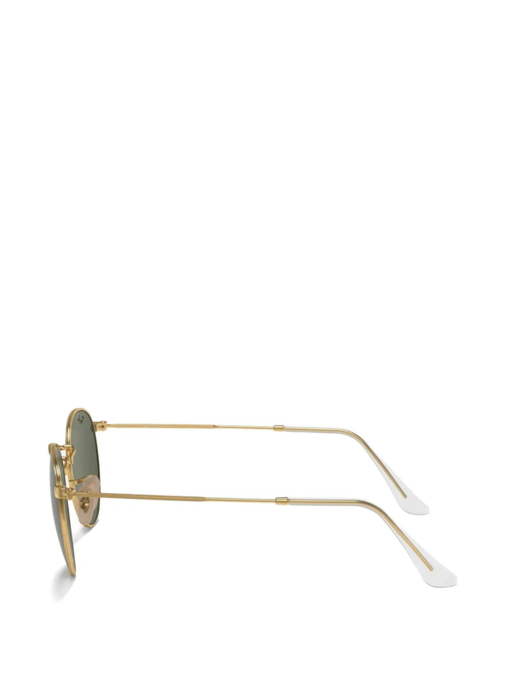 Ray-Ban round flat lens Goud