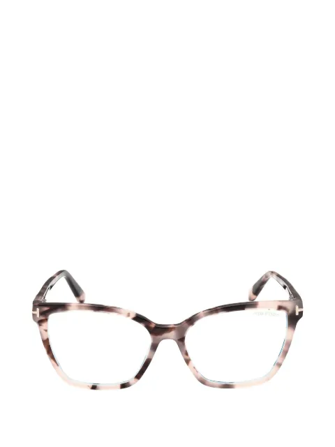 TOM FORD Eyewear トータスシェル キャットアイメガネフレーム