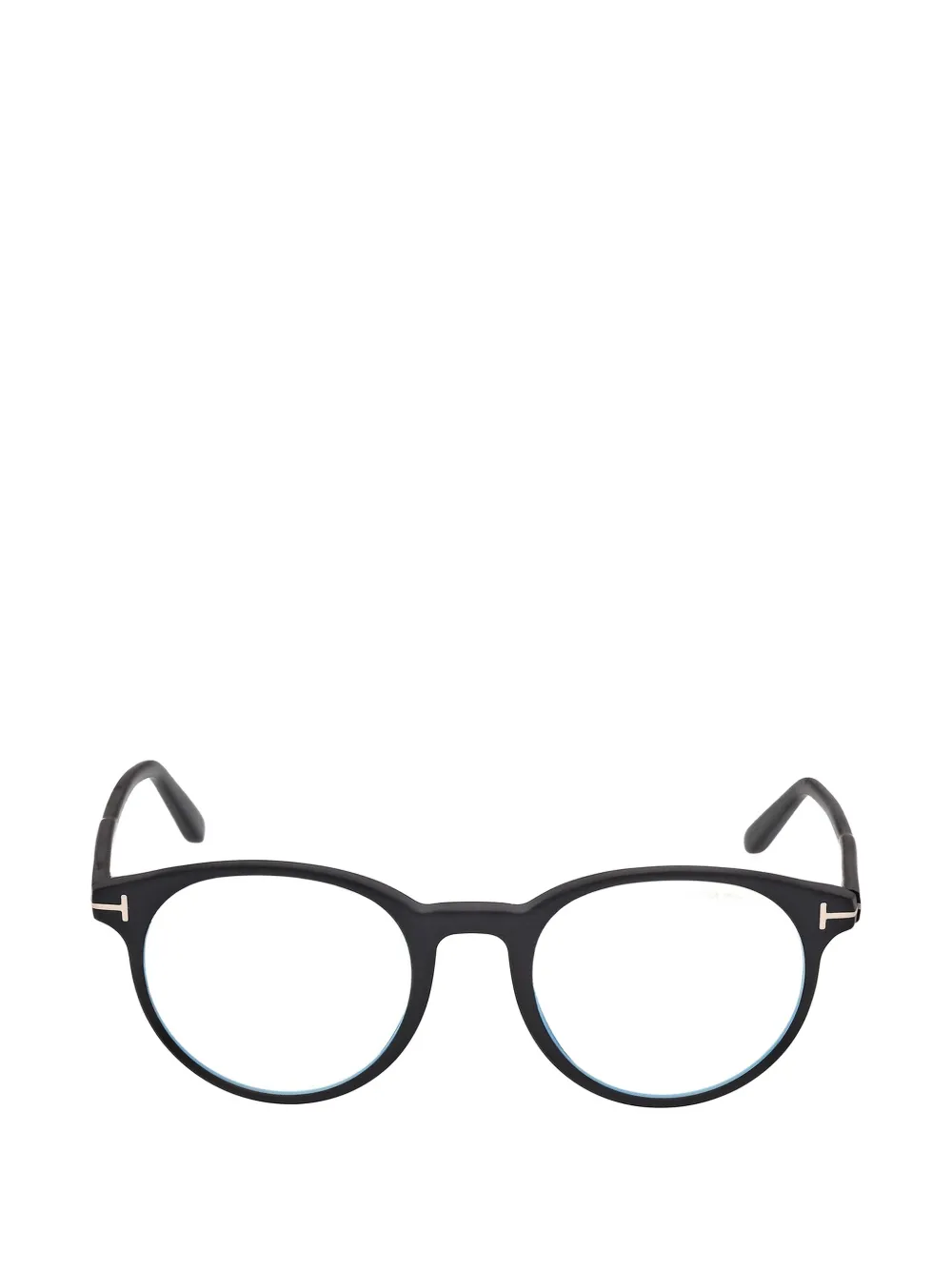 TOM FORD Eyewear round-frame glasses Zwart