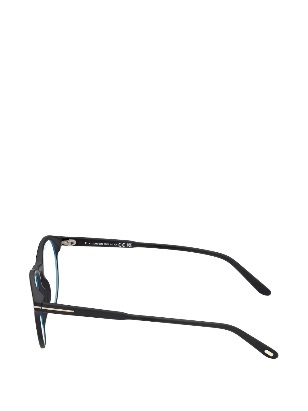 TOM FORD Eyewear round-frame glasses Zwart