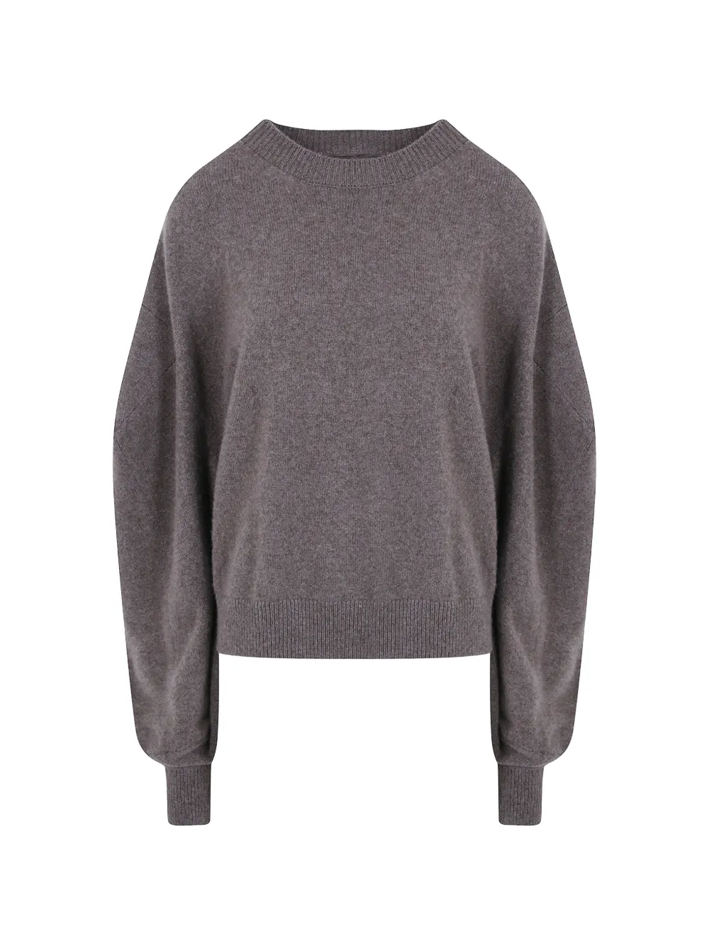Uma Wang fine-knit balloon-sleeve jumper Bruin