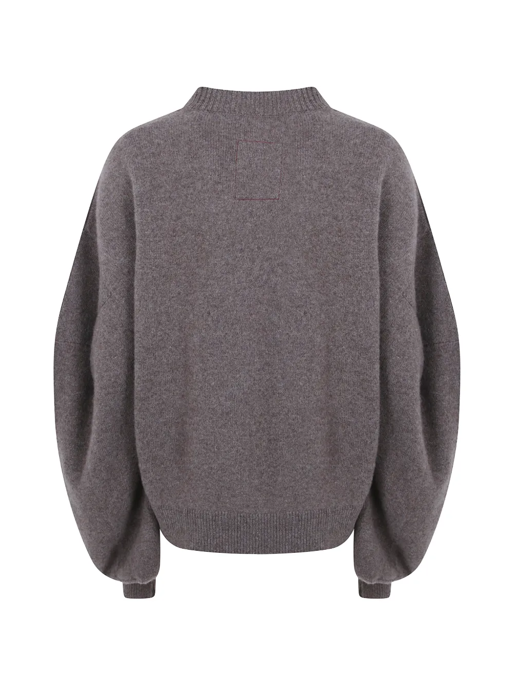 Uma Wang fine-knit balloon-sleeve jumper Bruin