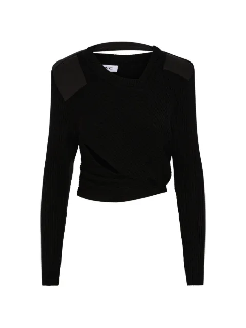 SRVC Studio Marshal cut-out sweater